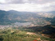 Petín visto desde el mirador. Petín, Orense